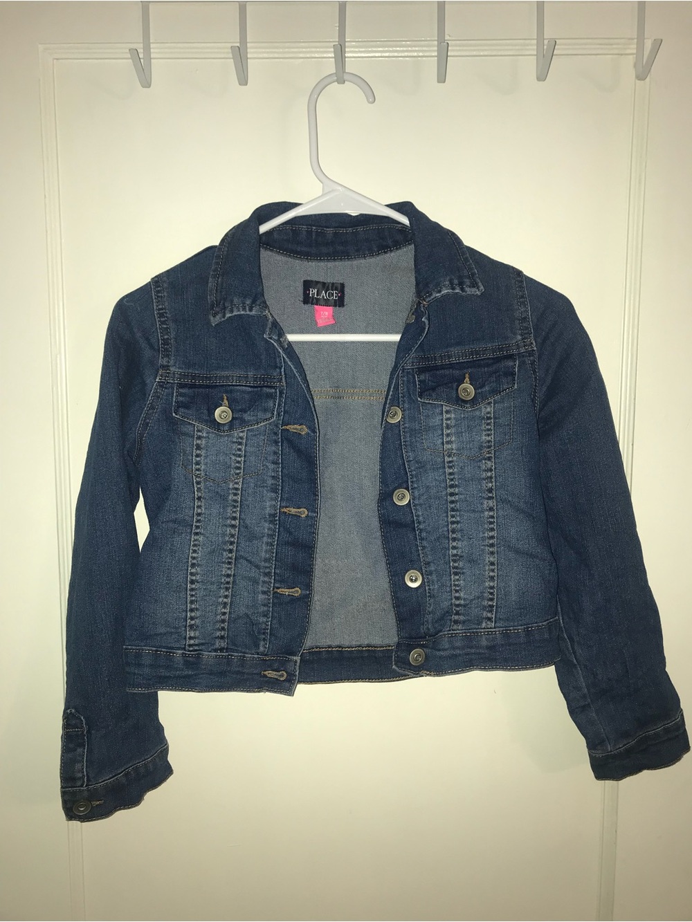 Place Girls Dark Blue Denim Jean Jacket